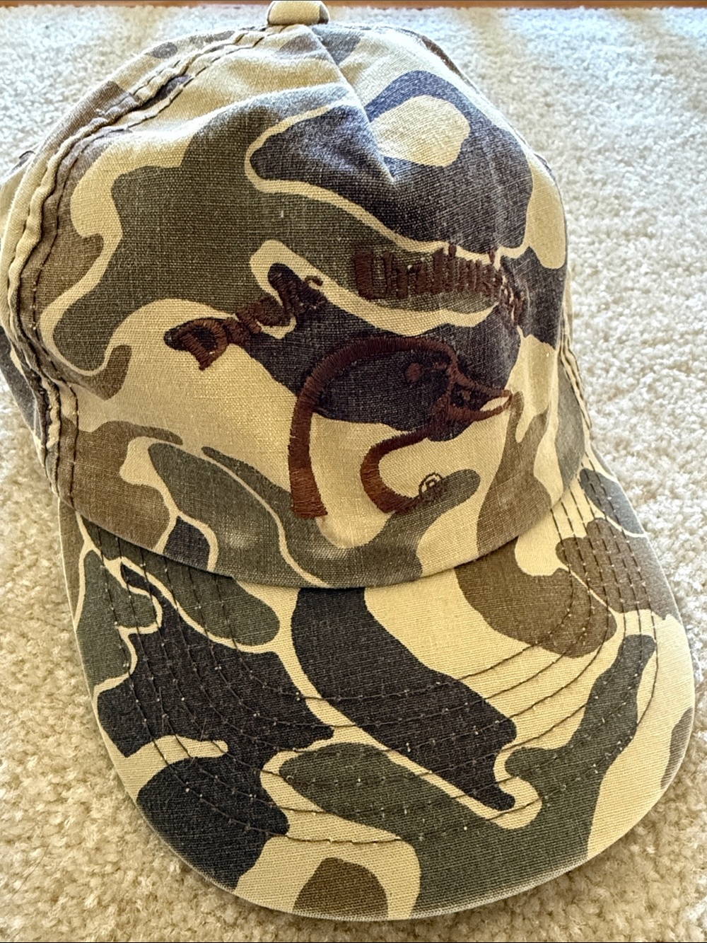 Ducks Unlimited Camouflage Baseball Cap